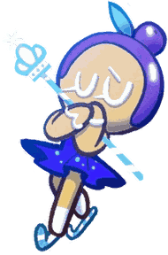 Skating Queen Cookie artwork